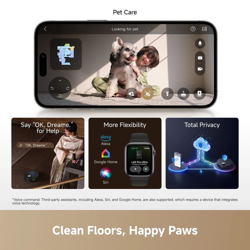 Dreame L60 Pro Ultra Robot Vacuum and Mop 35000Pa