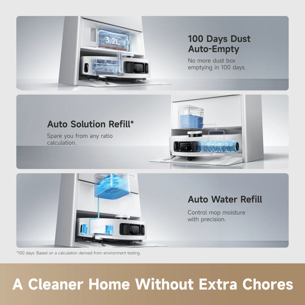 Dreame Aqua10 Roller AE Robot Vacuum and Mop 30000Pa