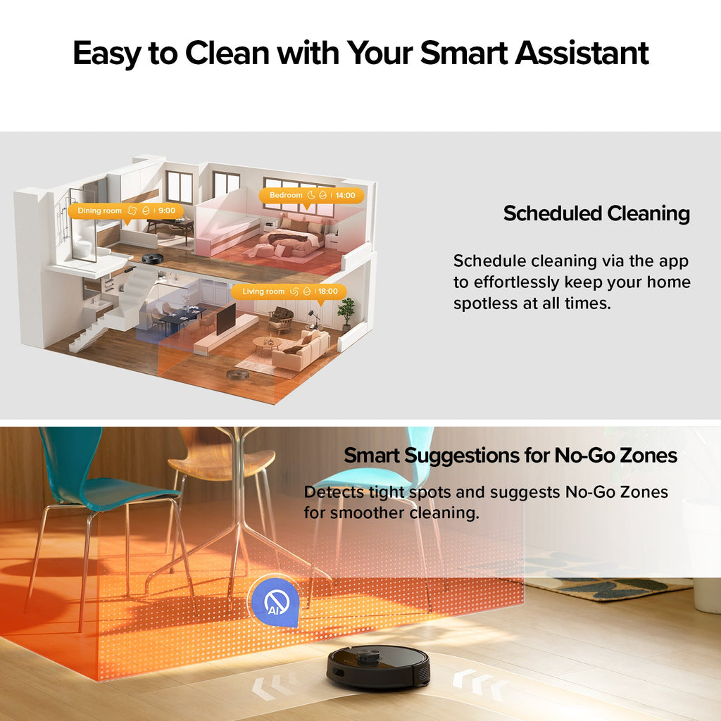 Roborock Q7 M5+ Robot Vacuum and Mop 10000Pa