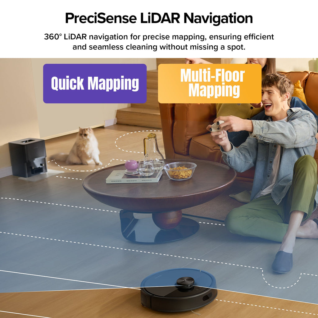 Roborock Q7 M5+ Robot Vacuum and Mop 10000Pa