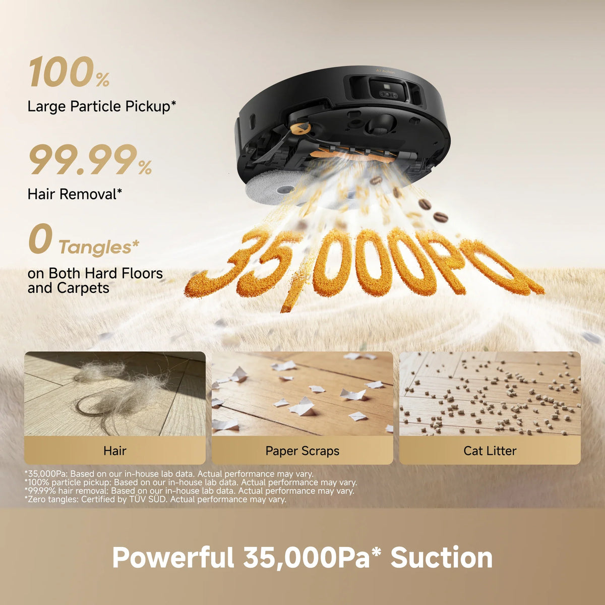 Dreame L60 Pro Ultra Robot Vacuum and Mop 35000Pa