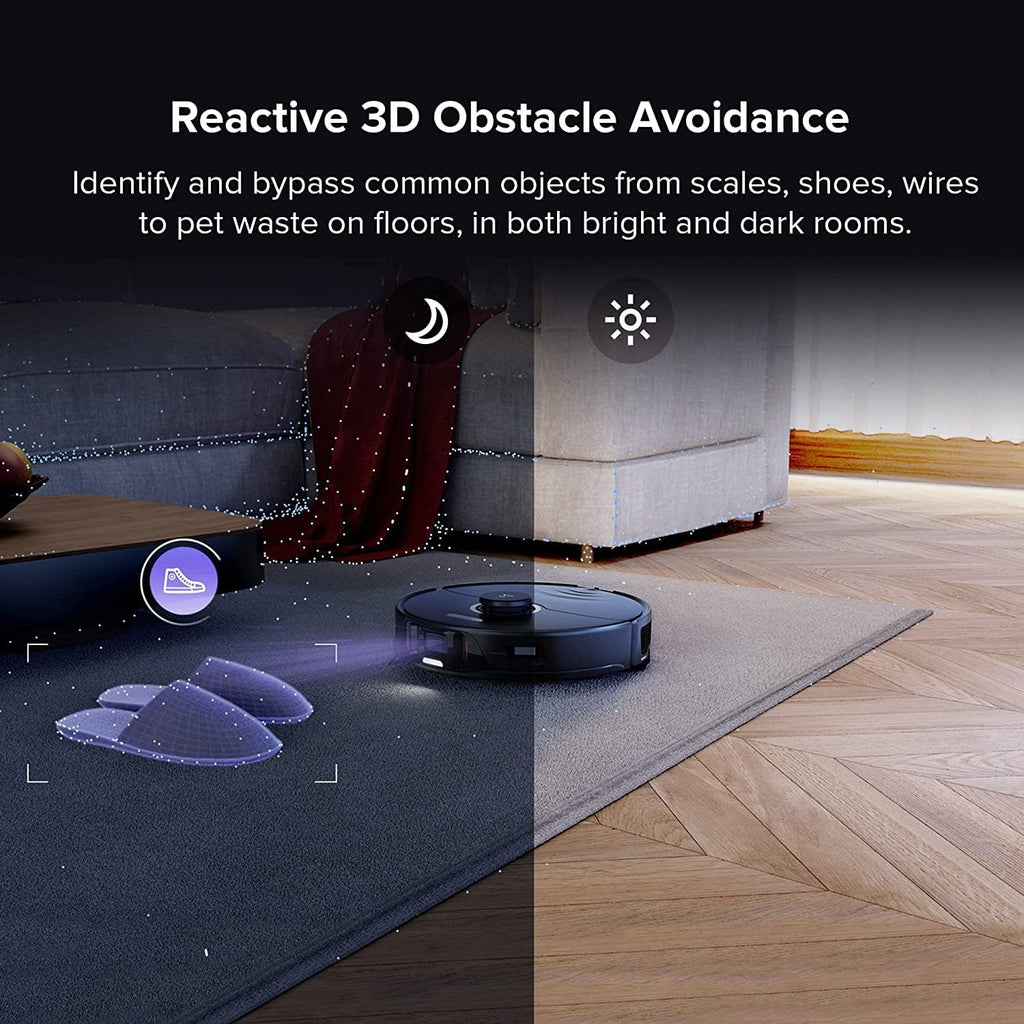 Roborock S8 Pro Ultra Robot Vacuum and Mop Black