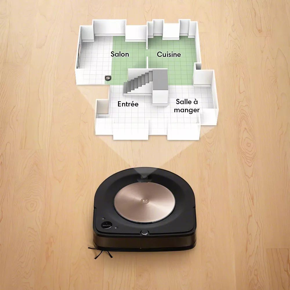 iRobot Roomba s9+ Robot Vacuum Cleaner with Clean Base