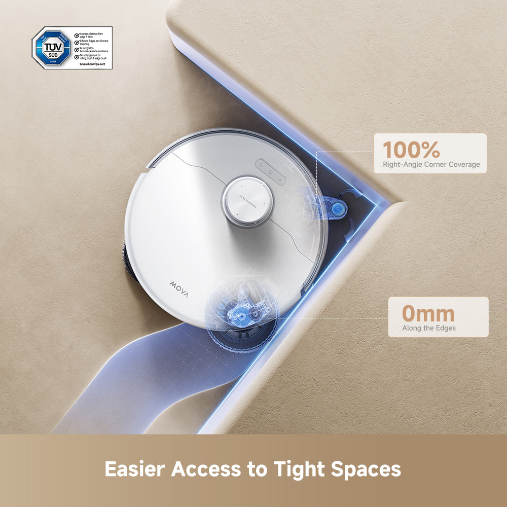 MOVA P50 Pro Ultra Robot Vacuum and Mop 19000Pa