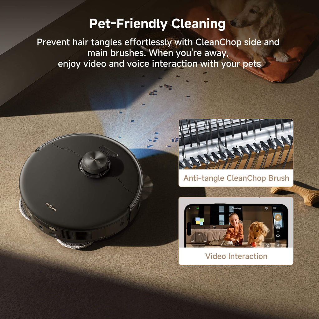 MOVA P50 Pro Ultra Robot Vacuum and Mop 19000Pa