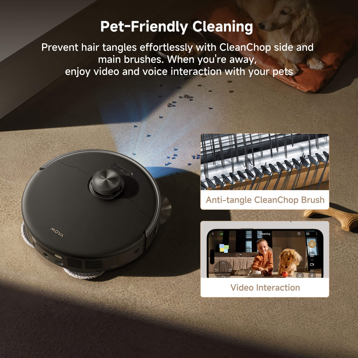 MOVA P50 Pro Ultra Robot Vacuum and Mop 19000Pa