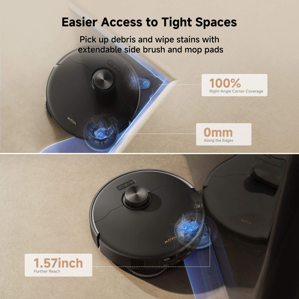 MOVA P50 Pro Ultra Robot Vacuum and Mop 19000Pa