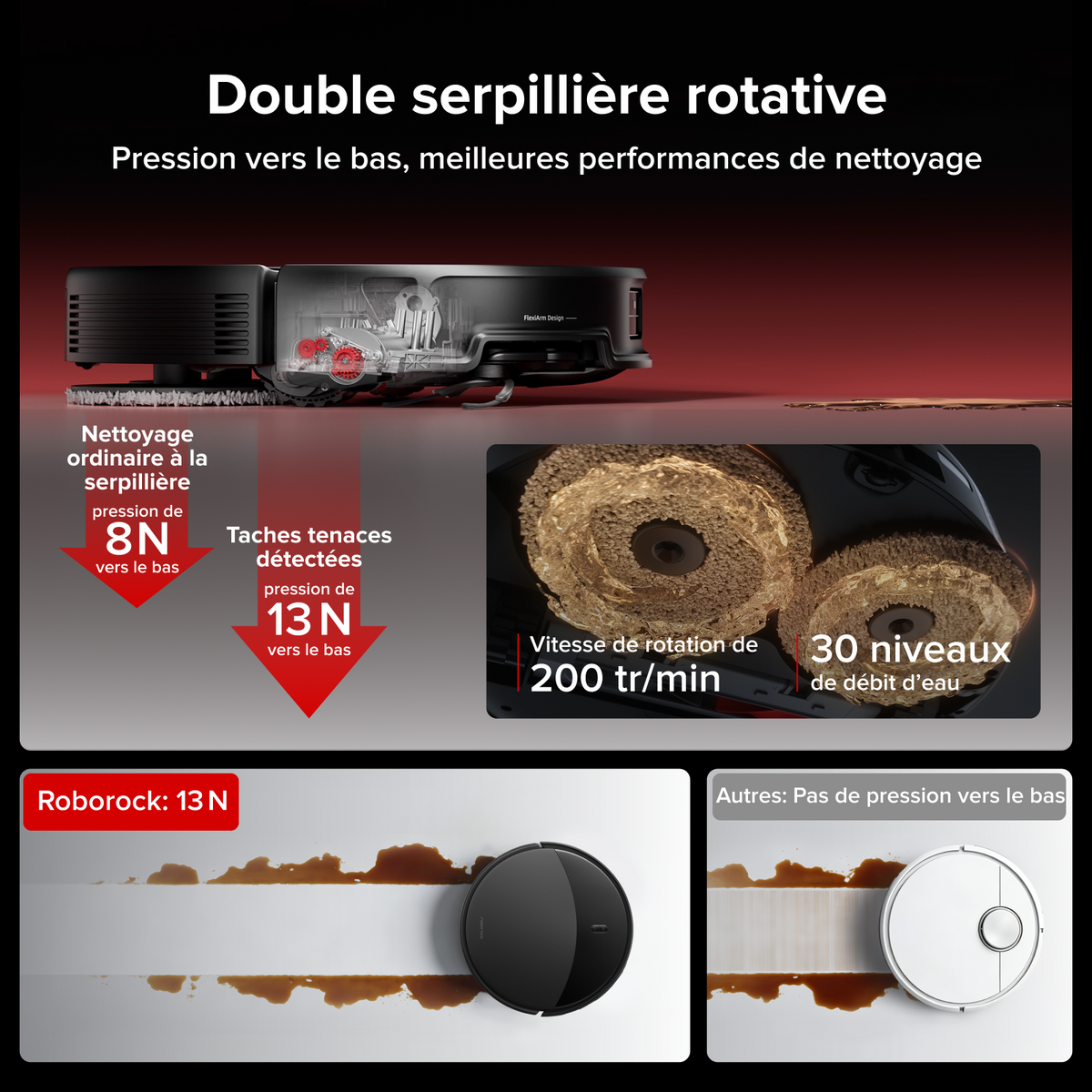 Roborock Saros 20 Robot Vacuum and Mop 36000Pa