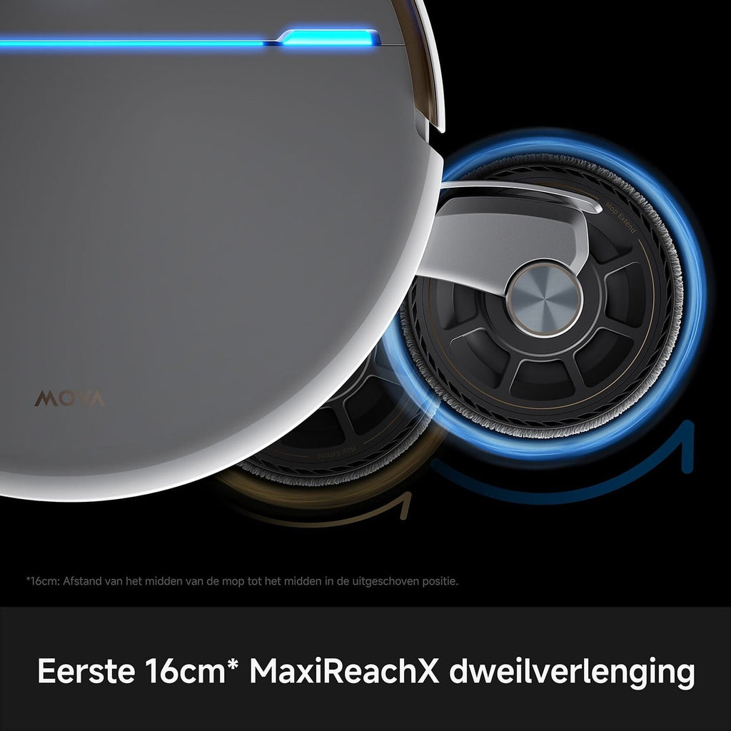 Mova V70 Ultra Complete Robot Vacuum and Mop 40000Pa