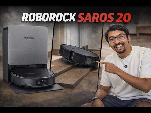 Roborock Saros 20 Robot Vacuum and Mop 36000Pa