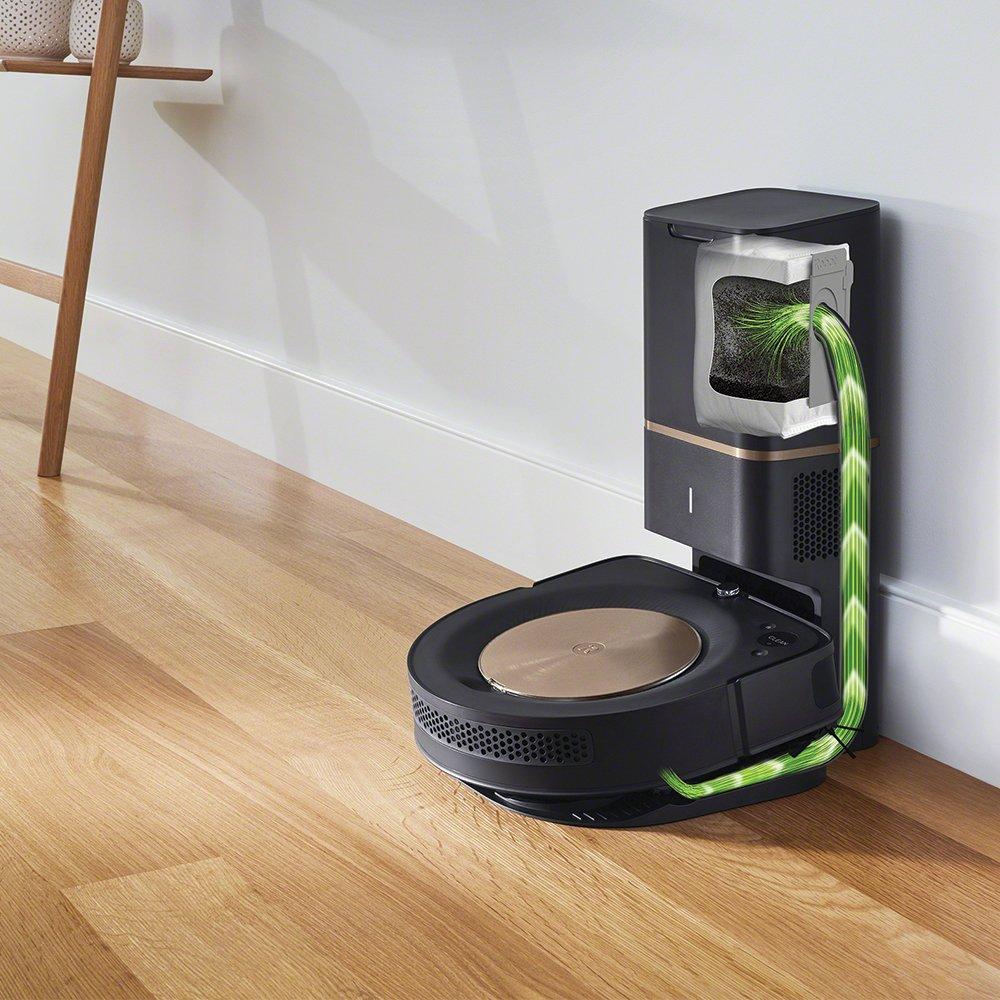 iRobot Roomba s9+ Robot Vacuum Cleaner with Clean Base